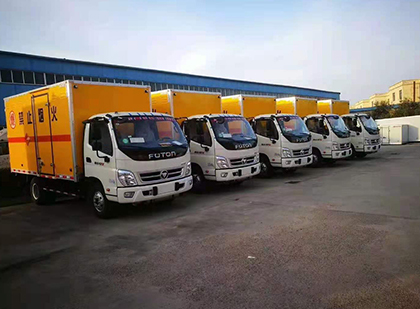 旅顺口爆破器材运输车